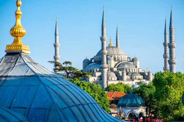 Blue mosque in Istanbul — Stock Photo, Image