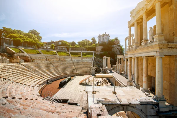 Plovdiv romerske teater - Stock-foto