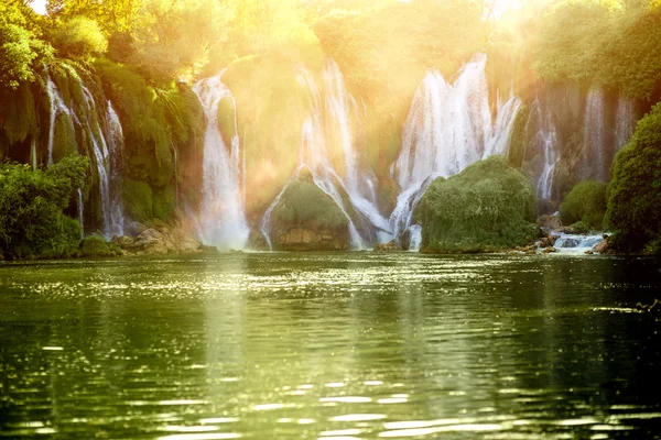 Cachoeira Kravica — Fotografia de Stock