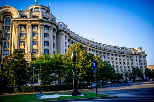 Edificios en el centro de Bucarest —  Fotos de Stock
