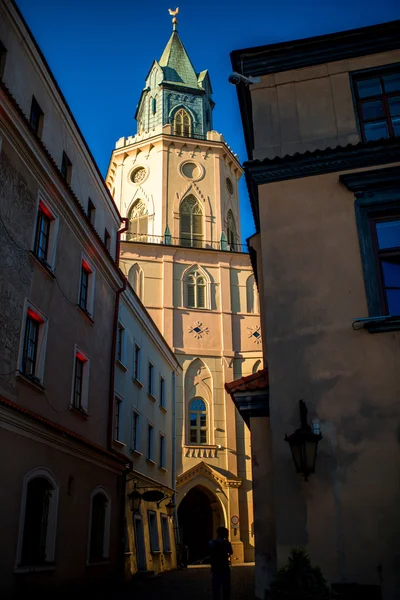 Lublin centro da cidade velha — Fotografia de Stock