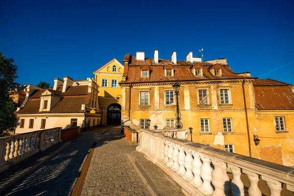 Oude centrum van de stad Lublin — Stockfoto