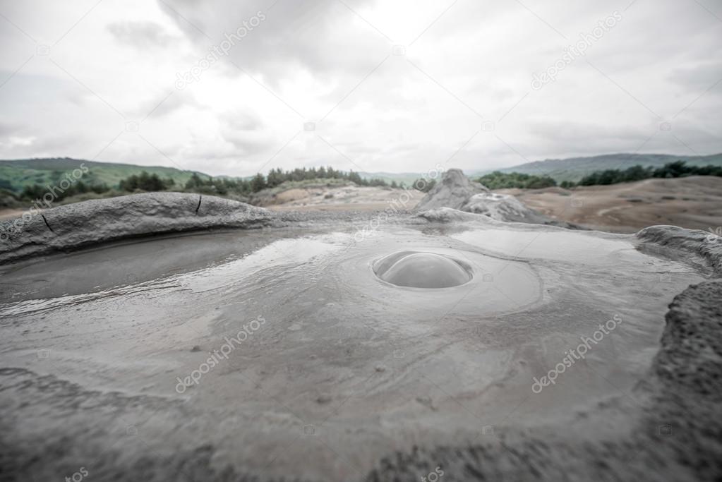 Mud volcanoes