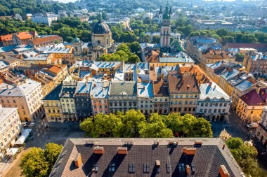 Lviv Ukrayna eski şehirde