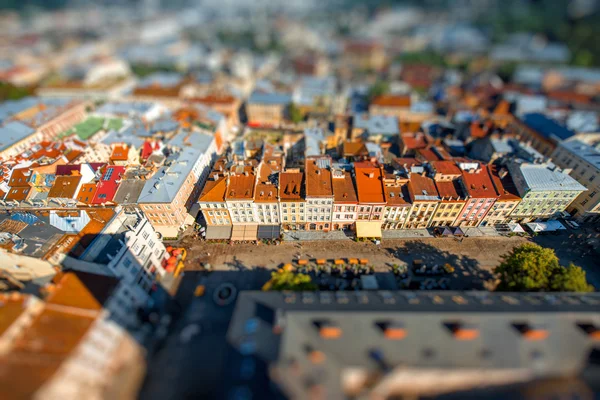 Lviv old city in Ukraine — Stock Photo, Image