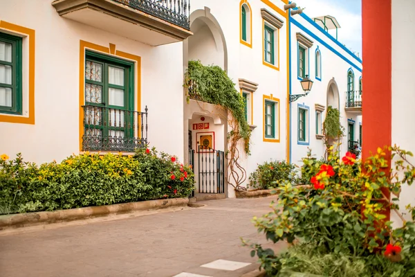 Pueblo de Puerto de Mogan — Foto de Stock