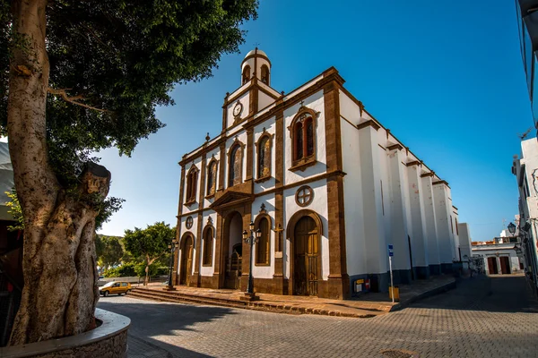 Kostel Concepcion ve městě Agaete — Stock fotografie