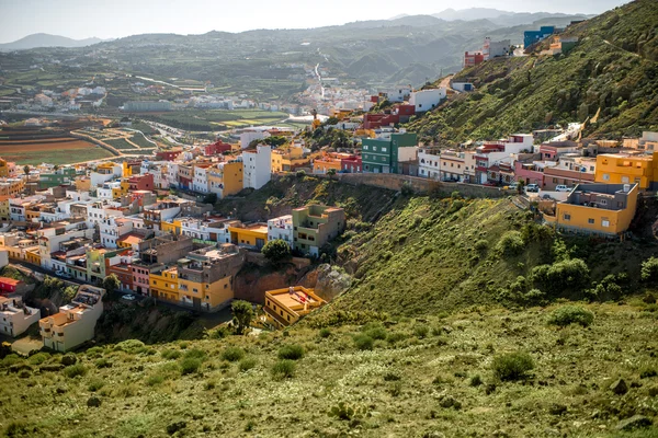 Gran Canaria ada Galdar şehir — Stok fotoğraf