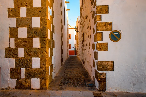 Ciudad de Aguimes en la isla de Canarias — Foto de Stock