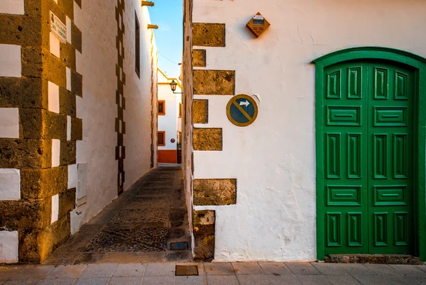 Ciudad de Aguimes en la isla de Canarias — Foto de Stock