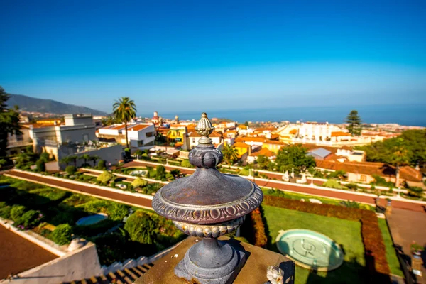 Tropische botanische tuinen in La Orotava — Stockfoto