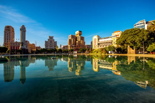 Praça da Espanha em Santa Cruz — Fotografia de Stock