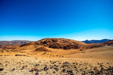 Teide volkanik peyzaj
