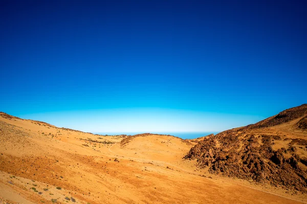 Sopečná krajina na Teide — Stock fotografie