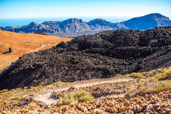 Volcanic landscape on Teide — Stock Photo, Image