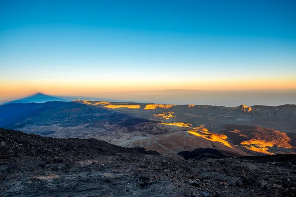 Bellissimo paesaggio vulcanico — Foto Stock