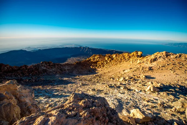 Cratère de volcan Marée — Photo