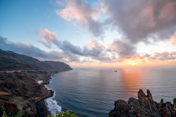 Costa di Tenerife nel parco di Anaga — Foto Stock