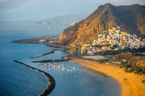 Plaja Teresitas din Santa Cruz de Tenerife — Fotografie, imagine de stoc