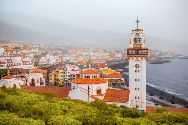 Candelaria cidade na ilha de Tenerife — Fotografia de Stock