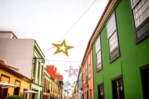 Mening van de straat van de La Laguna — Stockfoto