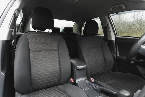 Interior Mobil Bagian Dari Kursi Depan Tutup — Stok Foto