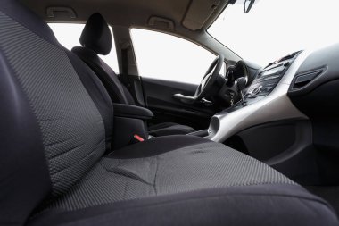 Yolcu koltuğunun iç mekanı.