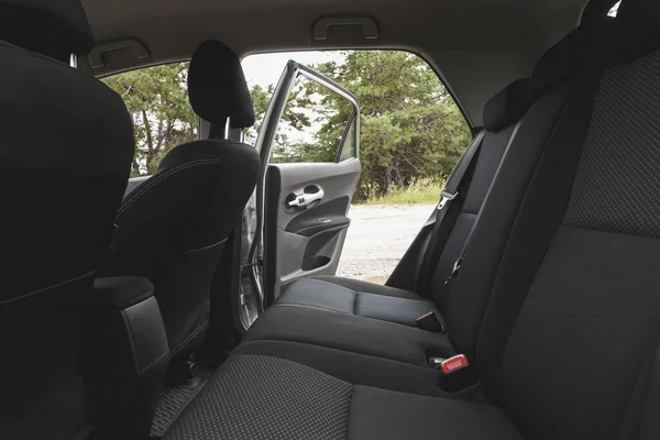 Asientos Pasajeros Traseros Interior Del Coche — Foto de Stock