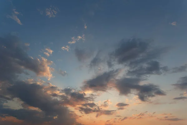 Облачное Небо Закате — стоковое фото
