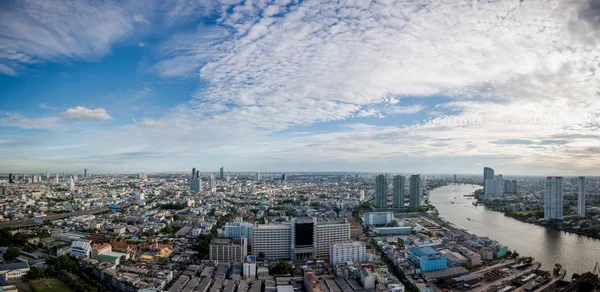 panoramik şehir, Tayland.