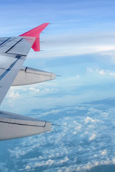 Vista de la ventana del avión — Foto de Stock