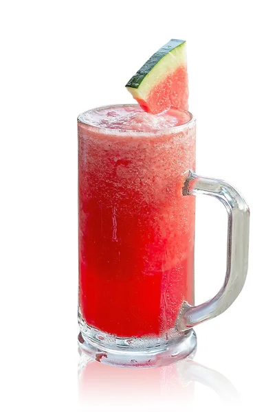 Uppfriskande vattenmelon drink med färsk vattenmelon. med cl — Stockfoto