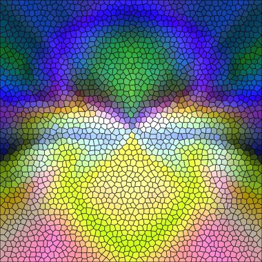 Mozaik çini. renkli arka plan