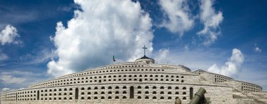 Military Shrine Memorial of Bassano del Grappa - Panoramic view of Monte Grappa