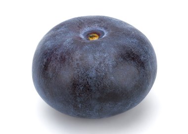 Beyaz arkaplanda taze yaban mersini