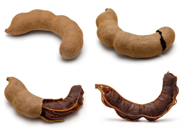 Dried Tamarind Fruit — Stock Photo, Image