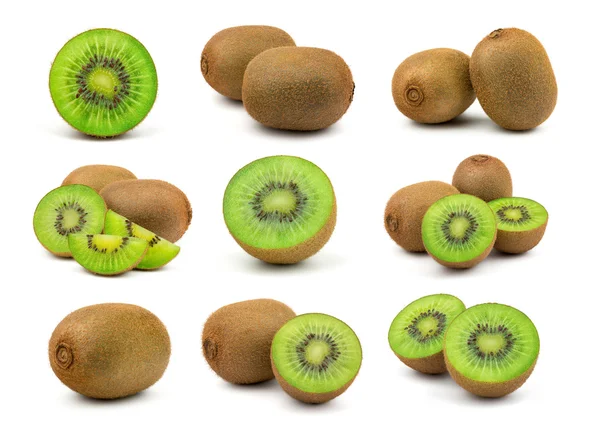 Verse groene kiwi 's — Stockfoto