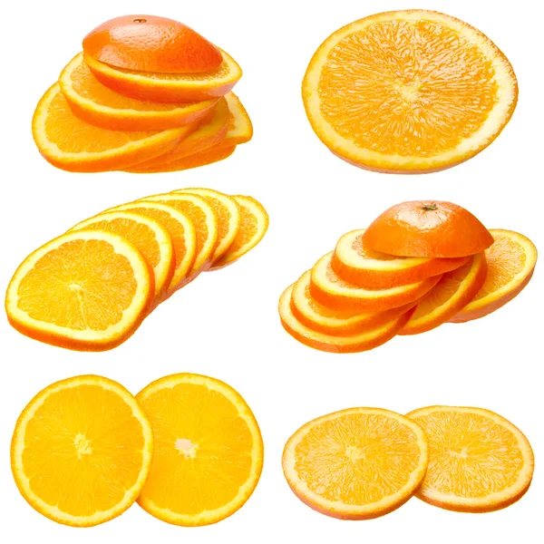 Orange pieces — Stock Photo, Image