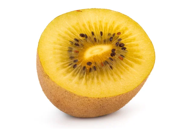 Coração Amarelo Kiwi Fruit — Fotografia de Stock