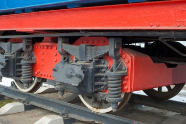 Buharlı lokomotifin tekerlekleri