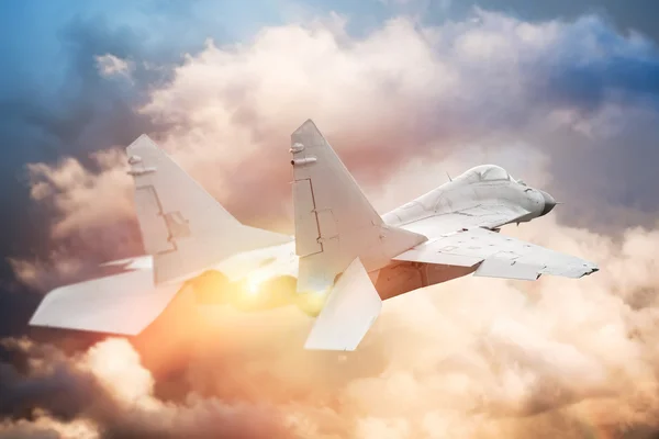 Modern fighter sky with shallow depth of field — Stock Photo, Image