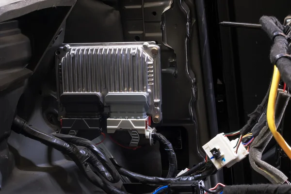 Car controller in the operating position — Stock Photo, Image