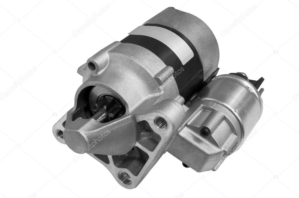 Automotive starter motor and solenoid Stock Photo by ©Phantom1311 65723239