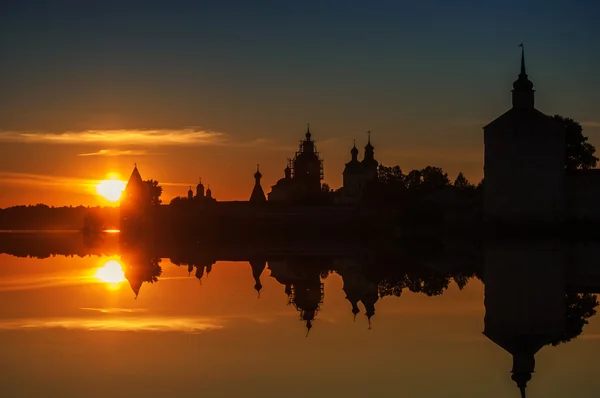 Кирилло-Белозерский монастырь — стоковое фото