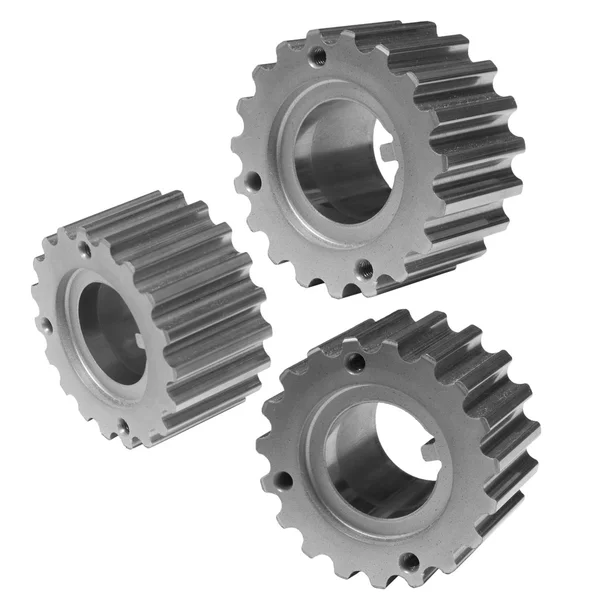 Gears on a white background — Stock Photo, Image