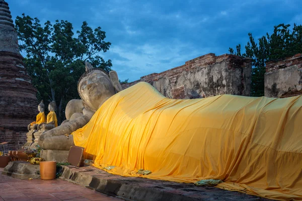 Reclinando Buda — Fotografia de Stock