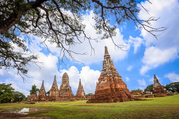 Wat Chaiwatthanaram  Ayutthaya Provincem — Stockfoto