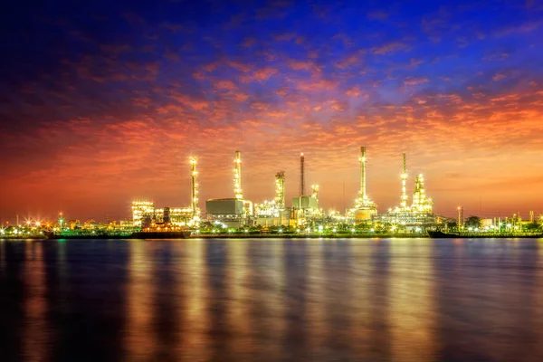 Oljeraffinaderier — Stockfoto