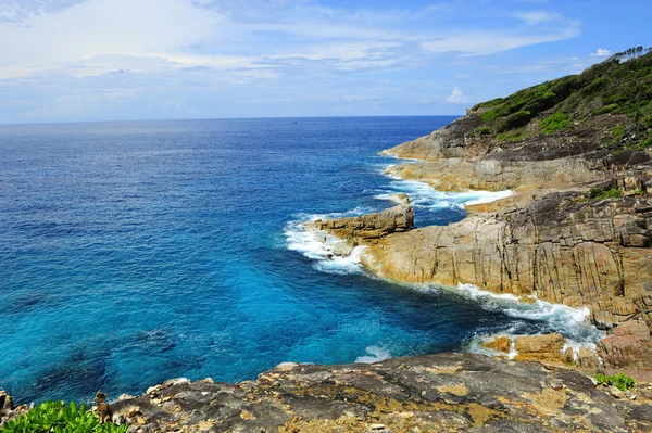 Point de vue sur la côte — Photo