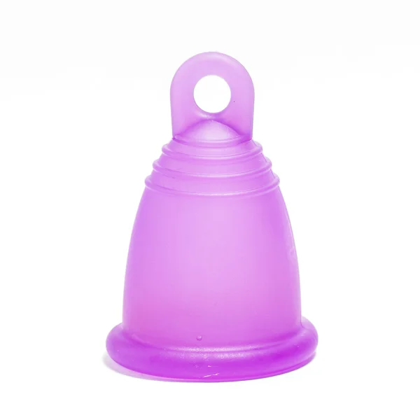 Menstrual cup squared — Stock Photo, Image